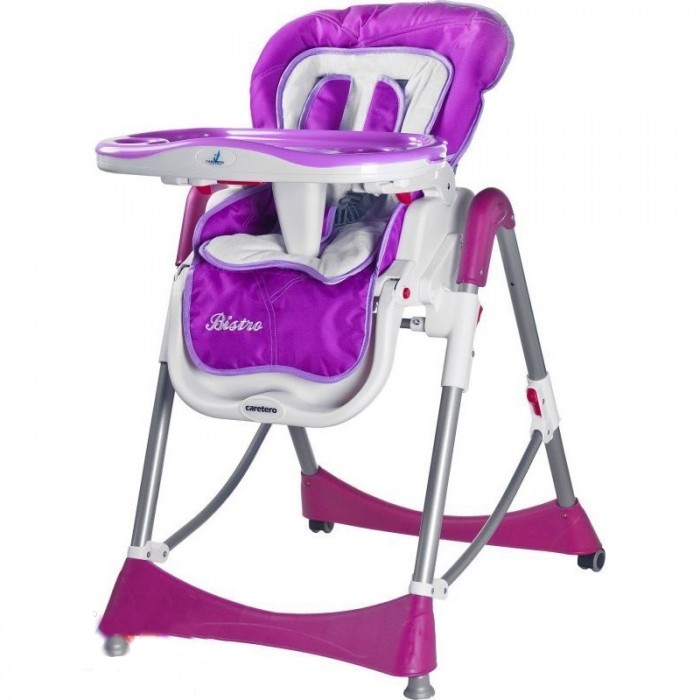 Стульчик для кормления Caretero Bistro purple